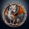 Wooden Puzzles For Adults, Wooden Flat Puzzles With 3D Visual Effect, Cave Dragon Puzzles, Unique Puzzles Gifts For Puzzle Lover (S-8.5 * 8.5In 100Pcs)
