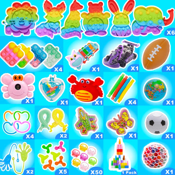 1000 Pcs Kids Party Favors Stocking Stuffers Gifts,Fidgets Toys Pack,Bulk Toys For Carnival Treasure Classroom Prizes Box,Adults