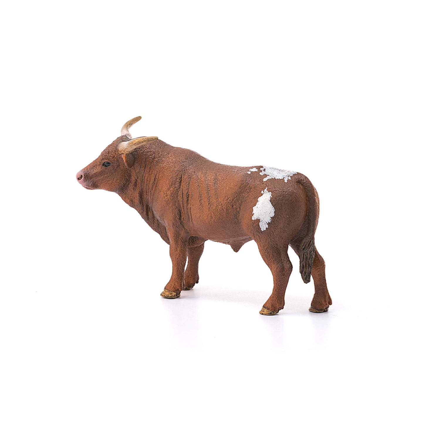 Schleich Farm World, Farm Animal Toys For Kids And Toddlers, Texas Longhorn Bull Cow Toy Figure, Ages 3+