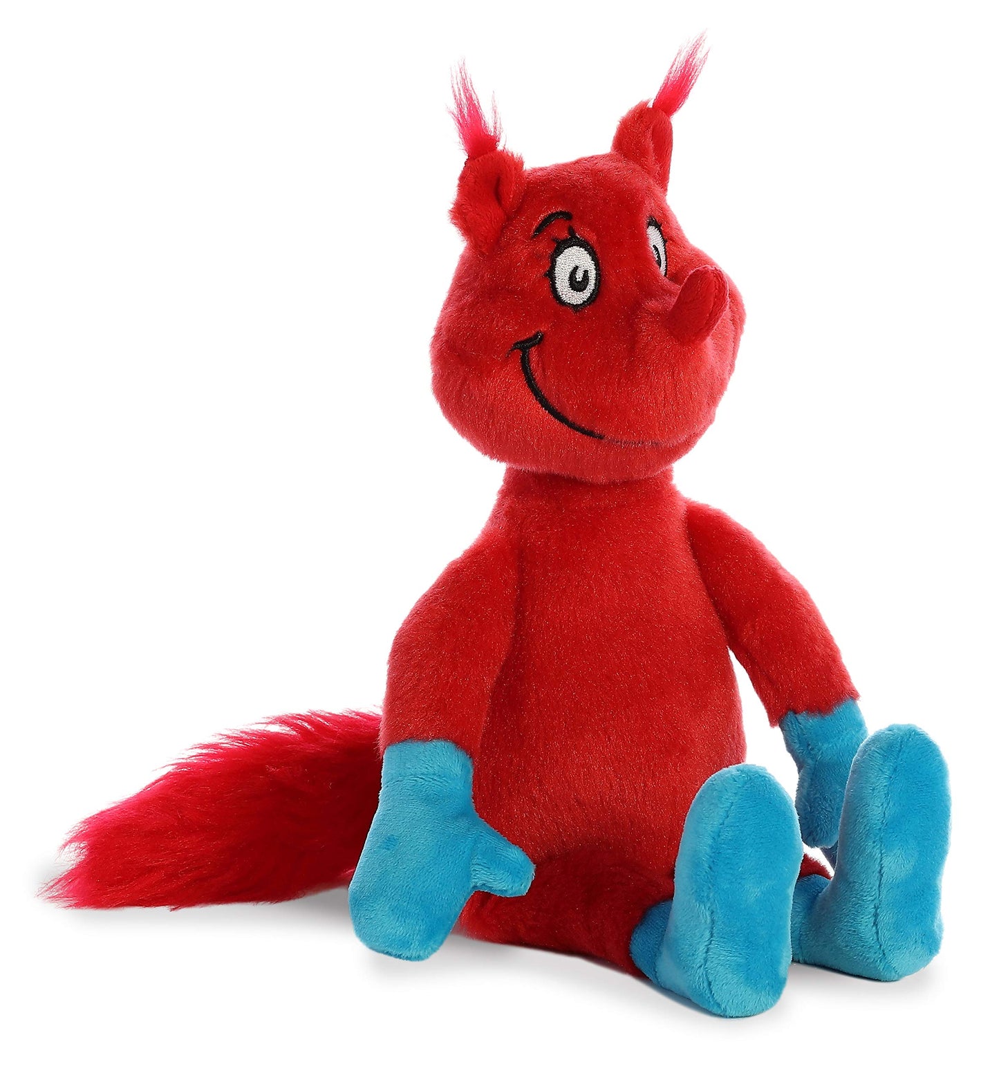 Aurora Whimsical Dr. Seuss Fox In Socks Stuffed Animal - Magical Storytelling - Officially Licensed - Red 12 Inches