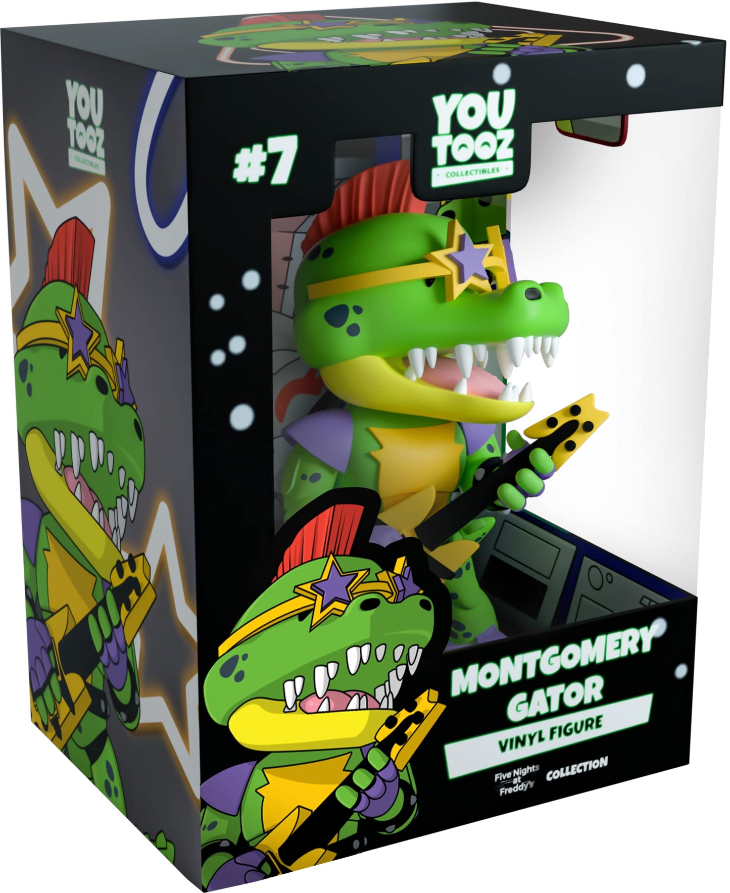 Youtooz Fnaf Montgomery Gator 4.4', Five Night'S At Freddys Montgomery Gator Vinyl Figure, Collectible Montgomery Gator From Fnaf By Youtooz Fnaf Collection