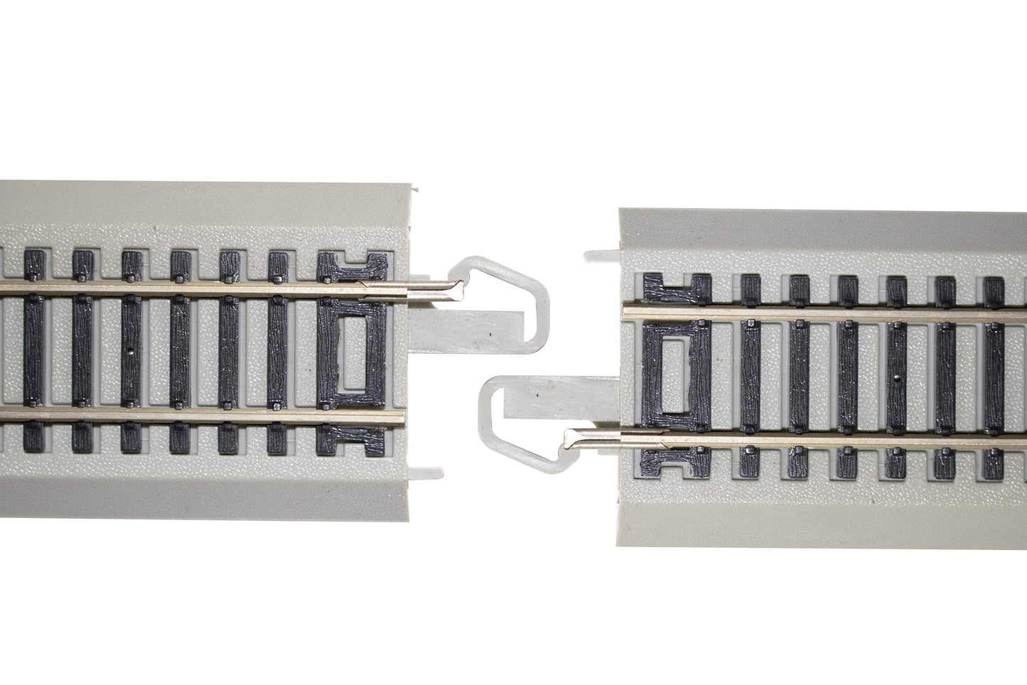 Bachmann Trains SnapFit EZ TRACK LAYOUT EXPANDER SET NICKEL SILVER Rail With Grey Roadbed HO Scale, Medium