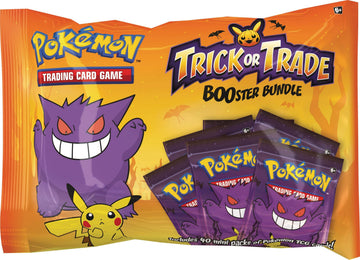 Pokemon TCG Trick or Trade Booster Bundle - Multi-color, Model 290-85078, Made of Paper
