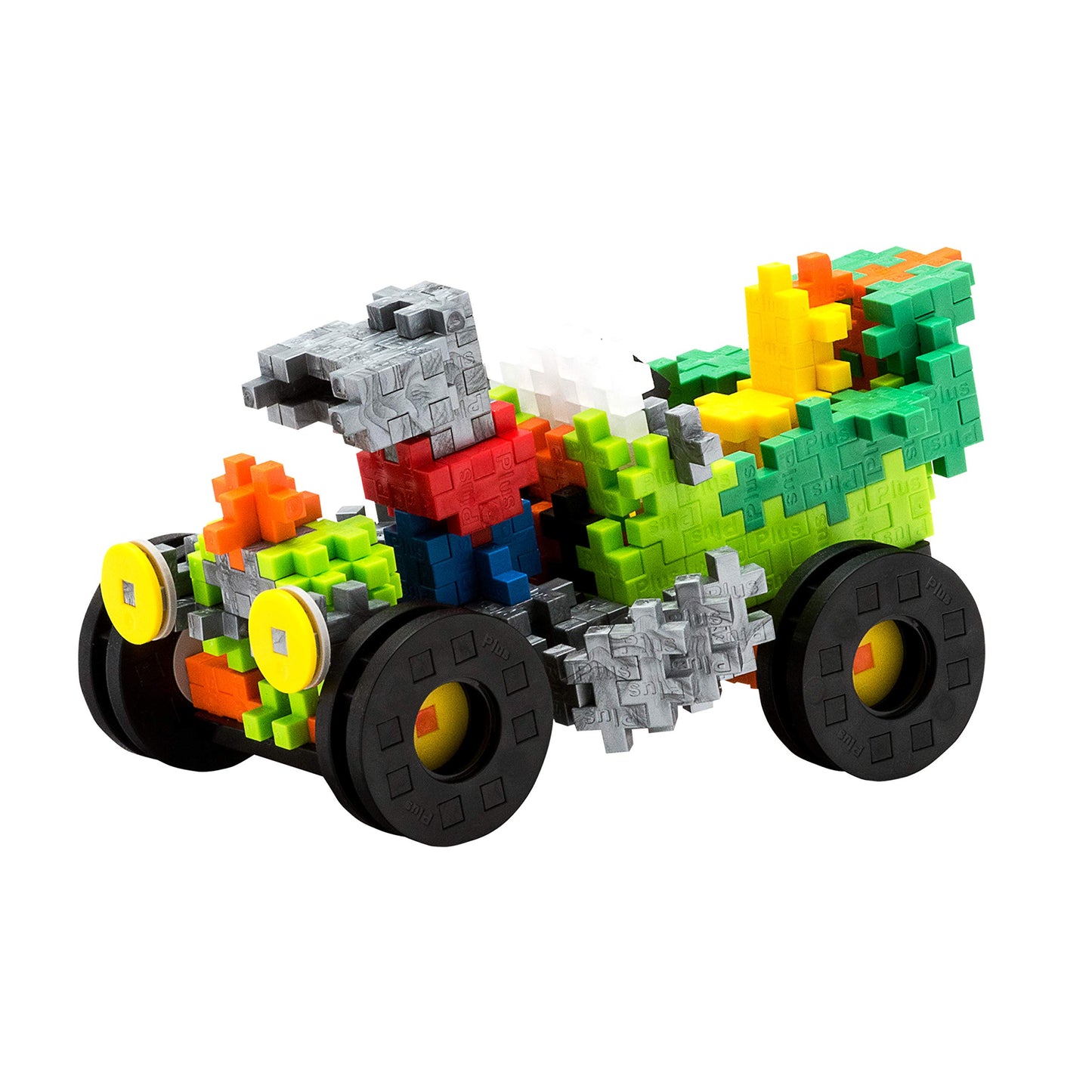 Plus Plus - Go! Street Racing Super Set - 900 Pieces - Model Vehicle Building Stem/Steam Toy, Interlocking Mini Puzzle Blocks Fo