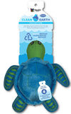 Spunky Pup Clean Earth Plush Turtle | Made From 100% Recycled Water Bottles | Small