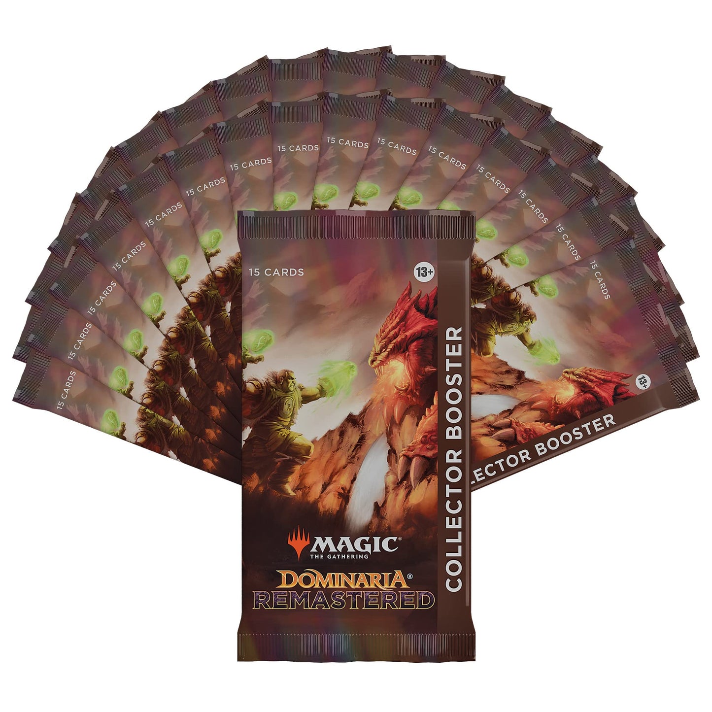 Magic The Gathering Dominaria Remastered Collector Booster Box, 12 Packs