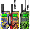 Inspireyes Walkie Talkies For Kids Rechargeable, 48 Hours Working Time 2 Way Radio Long Range, Outdoor Camping Games Toy Birthda