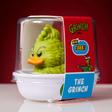 TUBBZ Mini Grinch Collectible Vinyl Rubber Duck Figure - Official Dr Seuss Merchandise for Christmas & Movies - Fun Holiday Decor