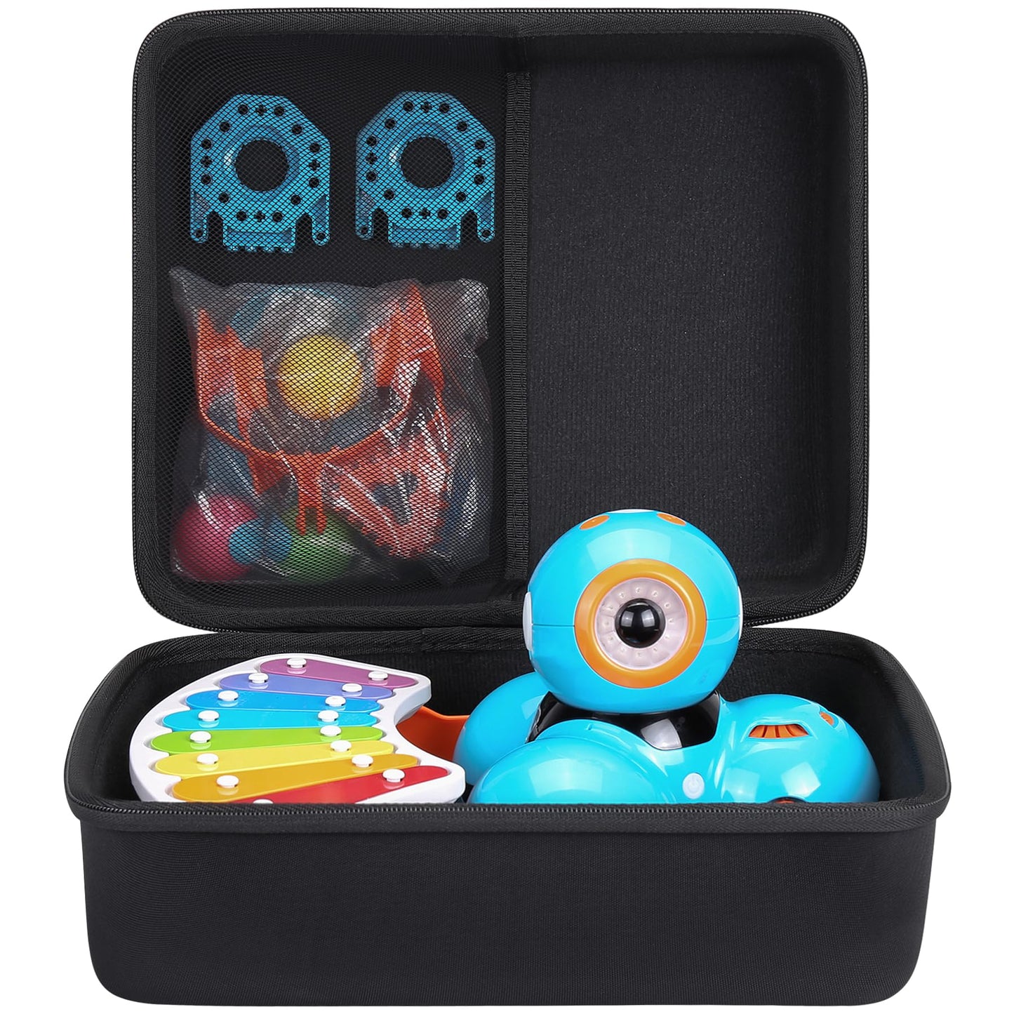 Co2Crea Hard Travel Case Replacement For Wonder Workshop Dash Robot/Dot Creativity Kit/Xylophone/Launcher (Case For Dash/Dot Cre