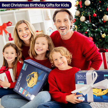 Stem Projects For Kids Ages 8-12, Science Kits, Solar Space Toys Gifts For 8-14 Year Old Teen Boys Girls, 120Pcs Building Experiments Robots For Teenage Ages 9 10 11 12.