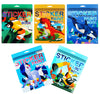 5 Pack Crafts For Kids Ages 4-8,6-8 Sticker Paint Number Books Kids Birthday Party Favors Road Plane Travel Activity Book (Dinosaurs+Ocean+Insect+Vehicle+Horse)