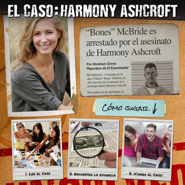 Unsolved Case Files: El Juego De Asesinatos Sin Resolver: ¿Quién Asesinó A Harmony Ashcroft? ¿Puedes Resolver El Crimen?
