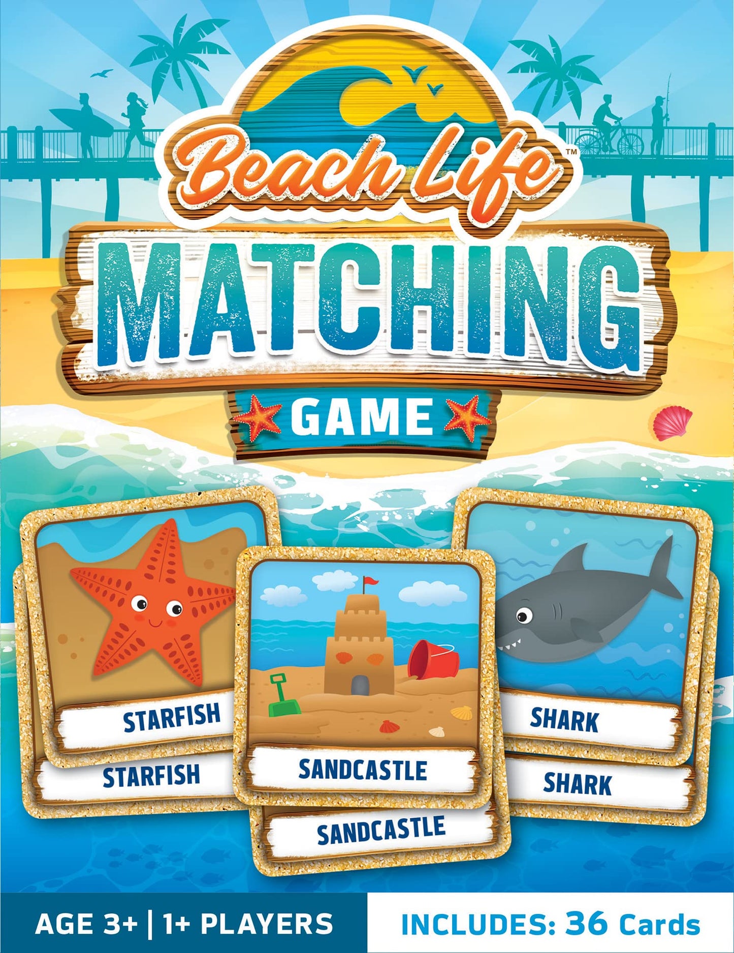 Beach Life Matching Game