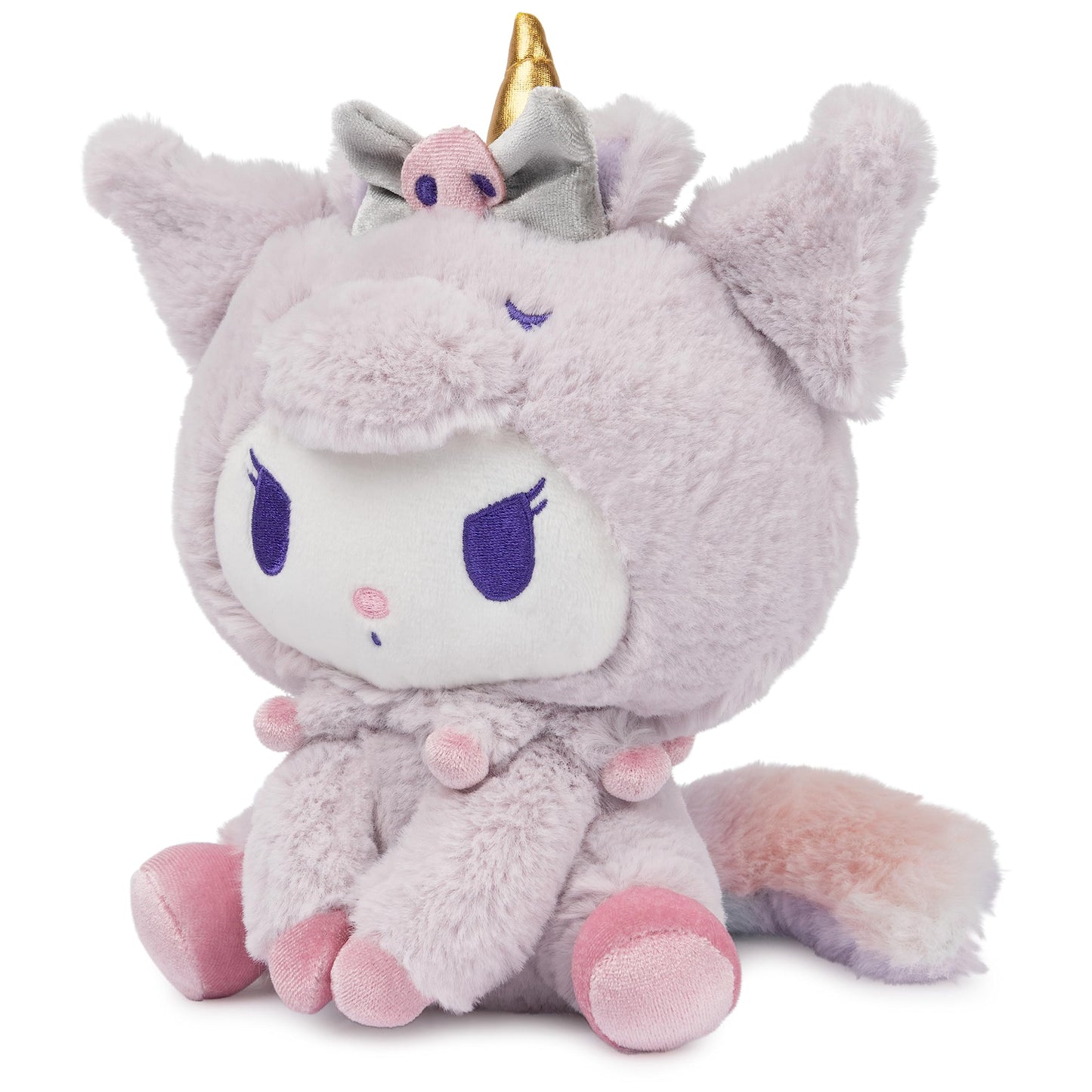 GUND Sanrio Kuromi Unicorn Plush Toy enhanced Stuffed Animal for Ages 1 and Up Purple 6