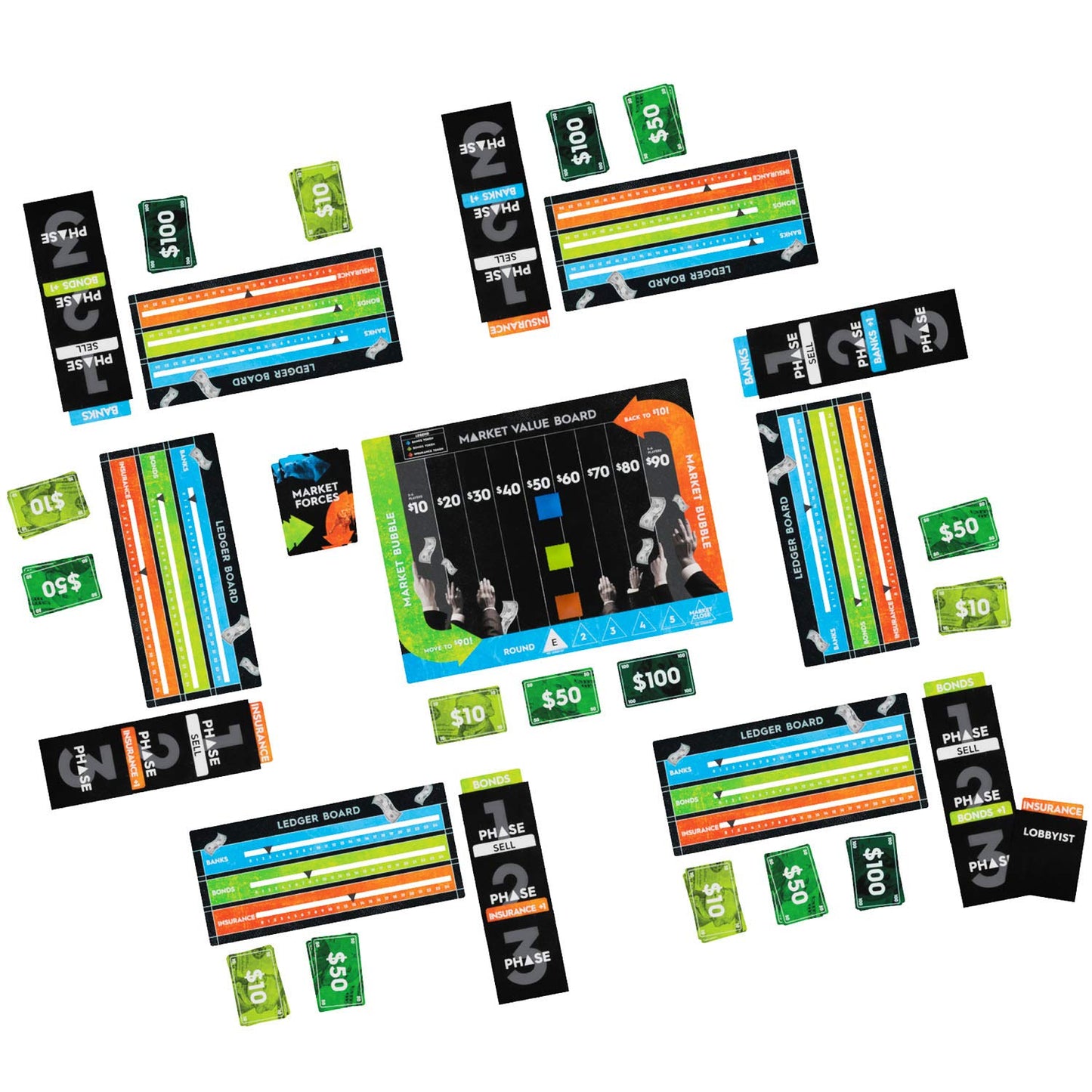 Bicycle Exchange A Light Strategy Board Game For Ages 10 And Up
