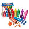 Learning Resources Rainbow Sorting Crayons - 56 Pieces, Ages 3+ Kids Crayons, Early Color Recognition & Sorting, Toddler Sort an