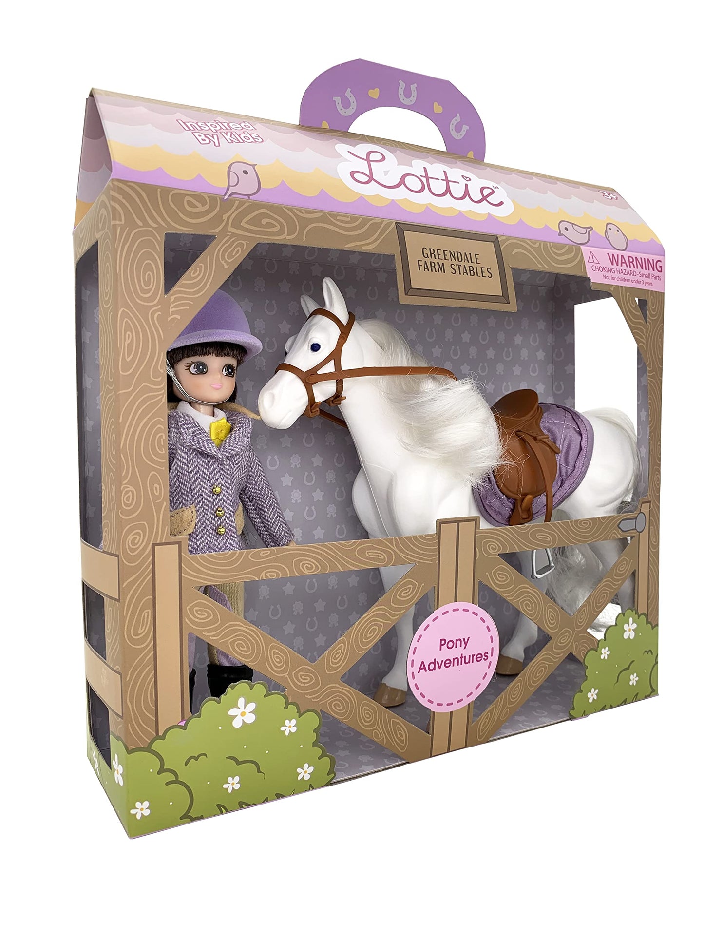 Lottie Pony Adventures Doll & Set | Toys For Girls And Boys | Muecas Y Accesorios | Gifts For 3 4 5 6 7 8 Year Old | Small 7.5 I