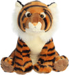 Aurora 12" Plush Bengal Tiger Stuffed Animal - Orange & White, Model 80958