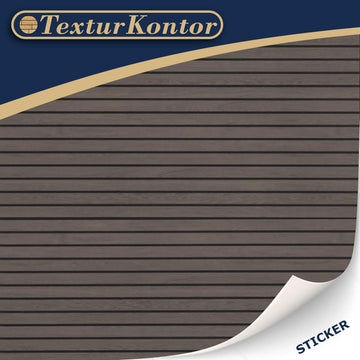 3 Sheets Self-Adhesive Wall Cladding for Dollhouse 1:12 Scale (Wood Peneele Dark Brown)