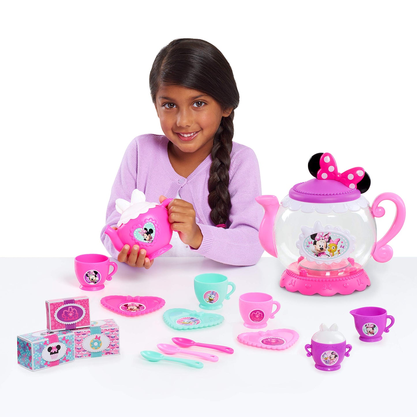 MINNIE Happy Helpers Terrific Teapot Set, Multicolor