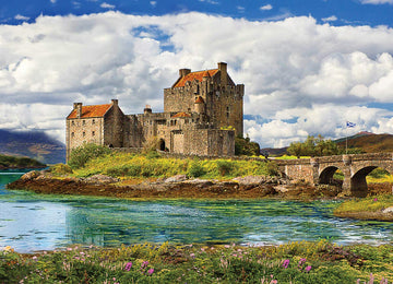 EuroGraphics Eilean Donan Castle Puzzle - Cardboard, 1000 Pieces, Model 6000-5375