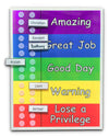 Behavior Chart For Multiple Kids Use With 1 To 6 Kids Made To Order With Your Names Names Are Laminated And Completely Movable E