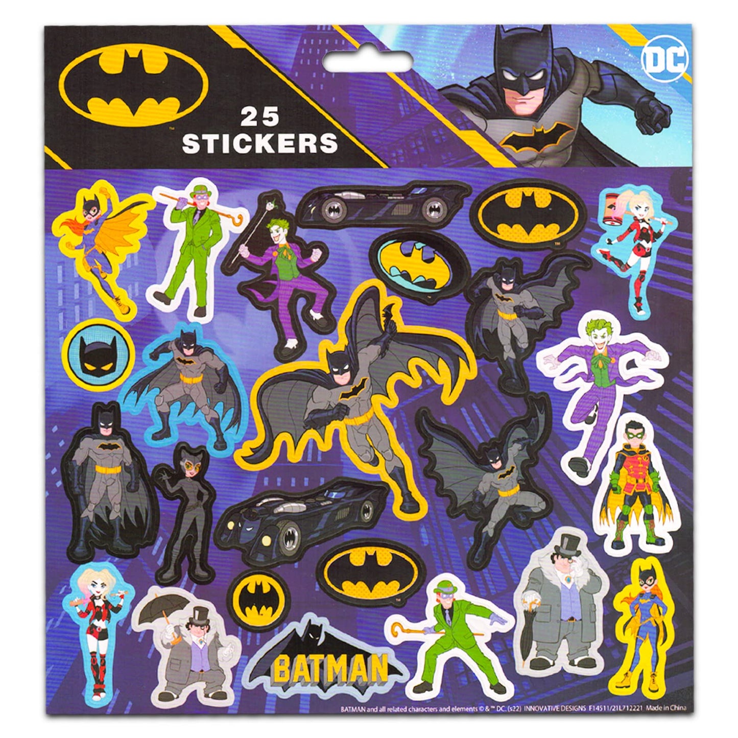 Dc Comics Batman Coloring & Activity Book Set ~ 2 Batman Books With Bonus Justice League Stickers (2 Coloring Books Featuring Ba