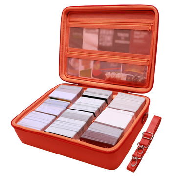 Ltgem Game Card Travel Case,Compatibility Taco Cat Goat Cheese Pizza/Skyjo/Uno/Playing Card Against Humanity And Other Game Card