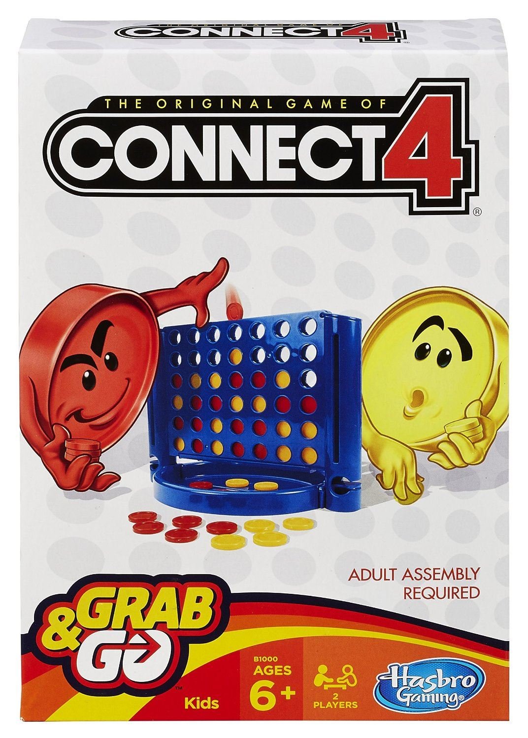 Hasbro Connect 4 Grab And Go Game