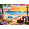 500 Piece Puzzles for mature-themed Beach Jigsaw Puzzle 500 Pieces for mature-themeds Kids Senior Sunset Boat 500 Piece Puzzle Challenging Family Puzzle Colorful Activity Game Gift for Friend 20.5 X 15 Inches