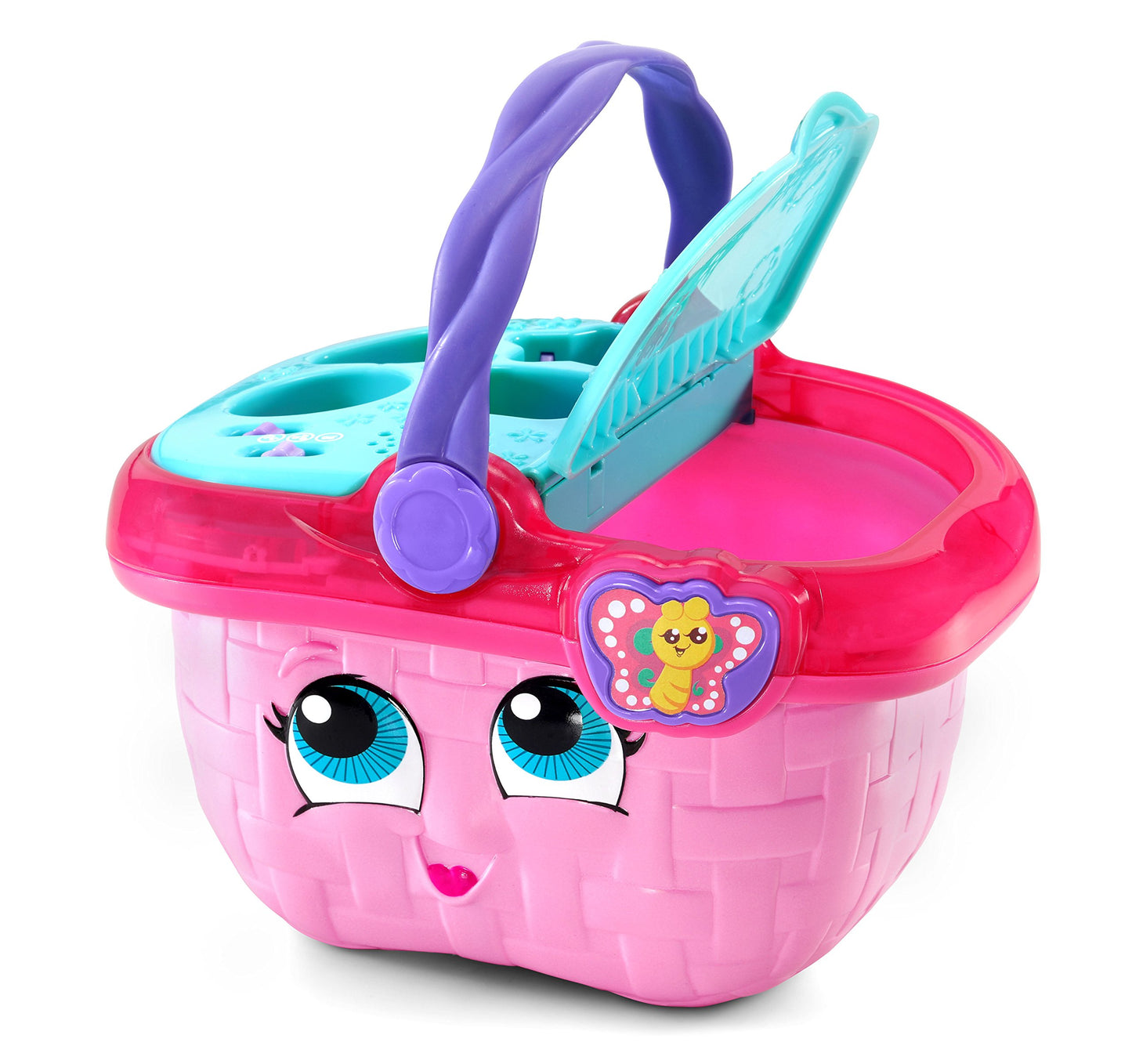 Leapfrog Shapes And Sharing Picnic Basket (Frustration Free Packaging), Pink