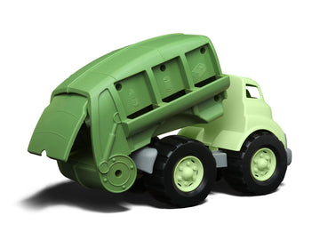 Green Toys Recycling Truck, Green CB - Pretend Play, Motor Skills, Kids Toy Vehicle. No BPA, phthalates, PVC. Dishwasher Safe, R
