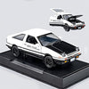 Mzexoma Initial D Toyota Trueno AE86 Alloy Diecast Car Model, Sports Car Toys for Kids and Adults,Pull Back Vehicles Toy Cars (B