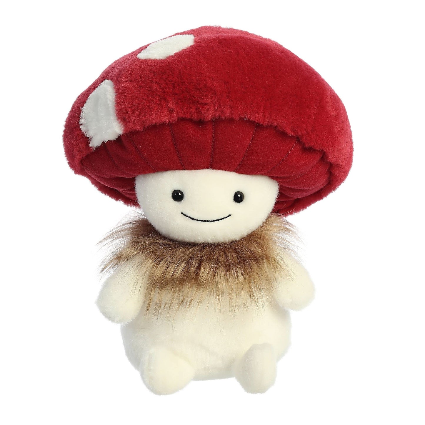 Aurora® Enchanting Mythical Creatures Agaric The Shroom Fairy™ Stuffed Animal - Magical Adventures - Endless Play - White 9 Inches