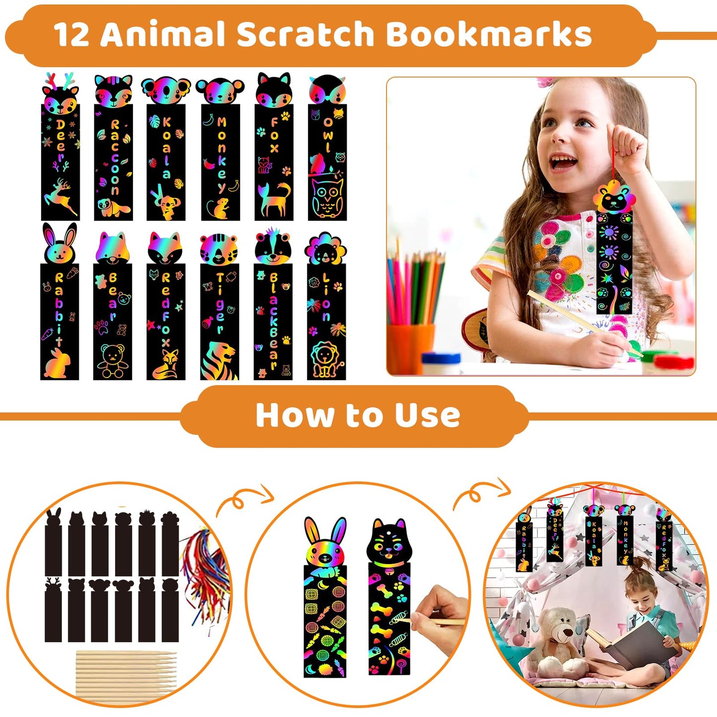 Mepmela Woodland Animal Party Favors, 134 Pcs Woodland Birthday Party Supplies - Wild Animals Themed Party Favors For Kids Birth