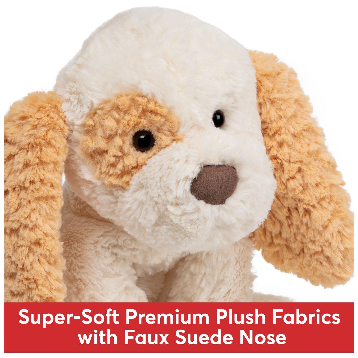Gund Cozys Collection Puppy Plush, Puppy Dog Stuffed Animal For Ages 1 And Up, Tan/Cream, 10''