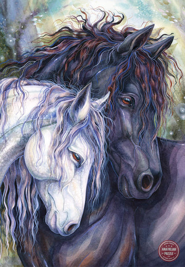 Anatolian 500Piece Jigsaw Puzzle - Kindred Spirits Jigsaw Puzzle, Multicolor