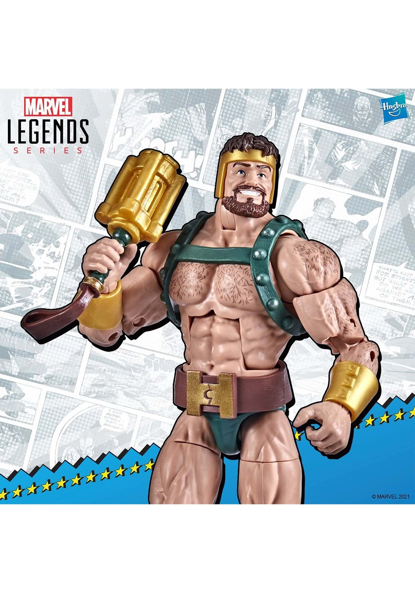 Classic Marvel Legends Hercules 6-Inch Action Figure, Multicolor, Standard Size (F1138)