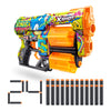 X-Shot Skins Dread Sonic Hyper Spike Blaster With 24 Darts - Malice Skin By Zuru, Double Rotating Barrels, Air Pocket Dart Technology, Toy Foam Blaster For Kids, Teens And Adults