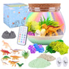 Dinosaur Gifts For Boys 4-12 Years Old, Dinosaur Crafts Kit For Kids, Light Up Dinosaur Decoration With Remote - Arts And Crafts