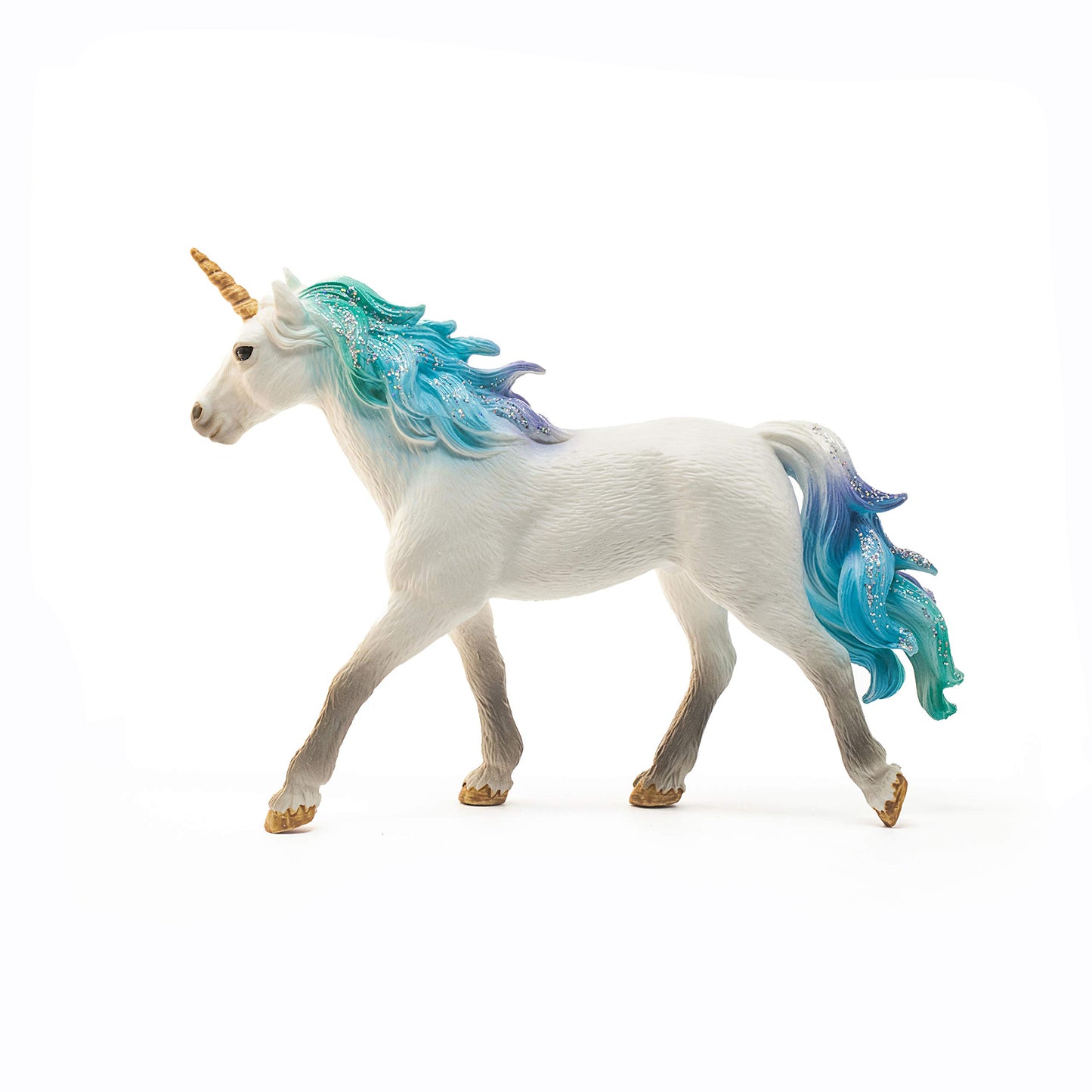 Schleich Bayala, Unicorn Toys For Girls And Boys, Sea Unicorn Stallion With Gems, Blue And Purple, Ages 5+