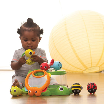 Infantino 8-Piece Turtle Cover Band Percussion Set - Multicolor, Model 216-182