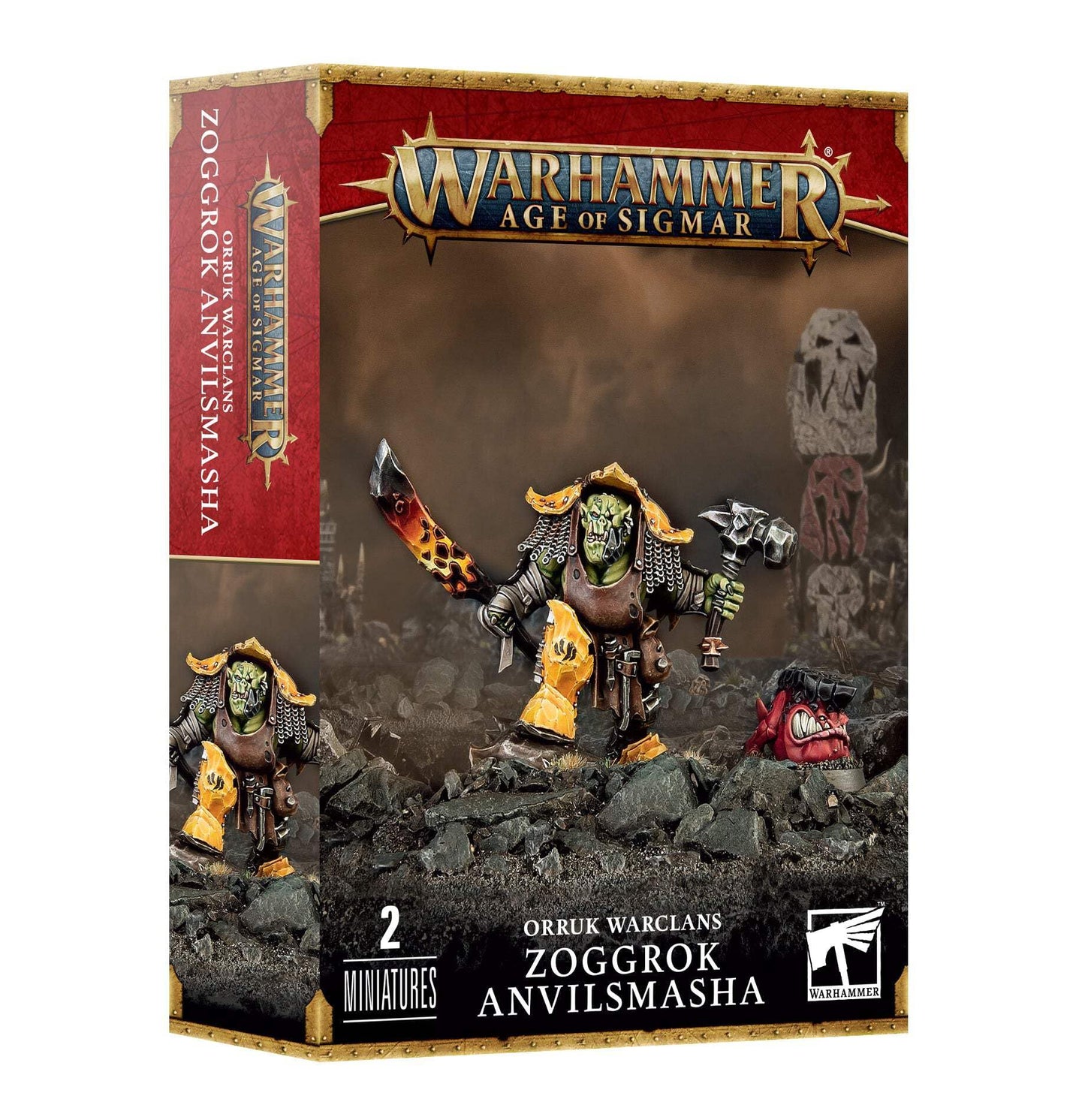 Games Workshop - Age Of Sigmar - Orruk Warclans: Zoggrok Anvilsmasha