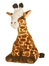 Aurora Giraffe Stuffed Animal - 15" Brown Plush - Adventurous Destination Nation™ - Learning Fun, Model 19265
