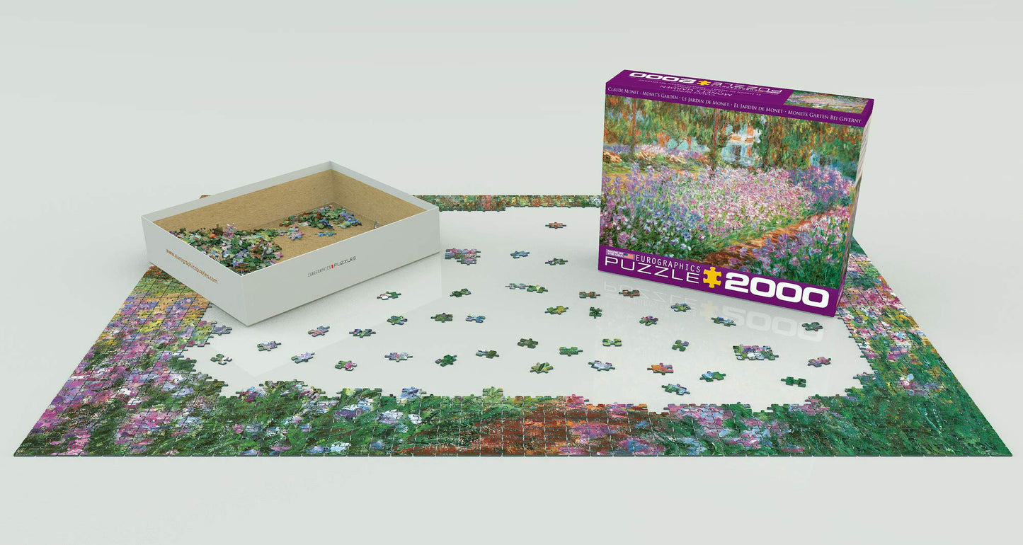 Eurographics The Artist'S Garden By Claude Monet Puzzle (2000 Piece) (8220-4908)