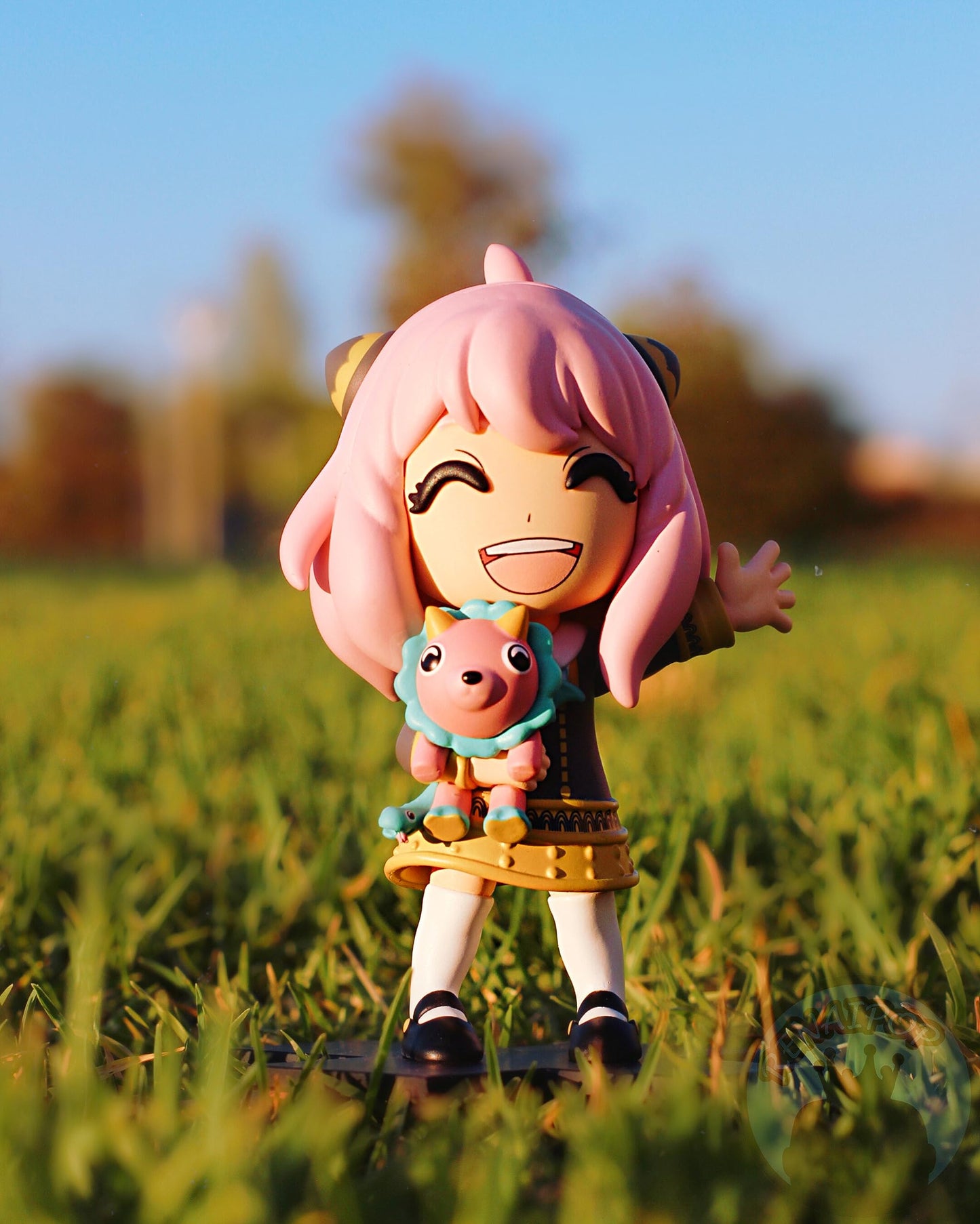 Youtooz Anya Forger 4.3' Vinyl Figure, Official Licensed Telepath Anya With Chimera Collectible From Anime Spy X Family, By Youtooz Spy X Family Collection