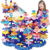 Sltbeh Coral Garden Flower Building Toys For For Toddlers 3-5 Year Old,Upgrade Diy Building Blocks Toys For Ages 3-4 Girls,Educa