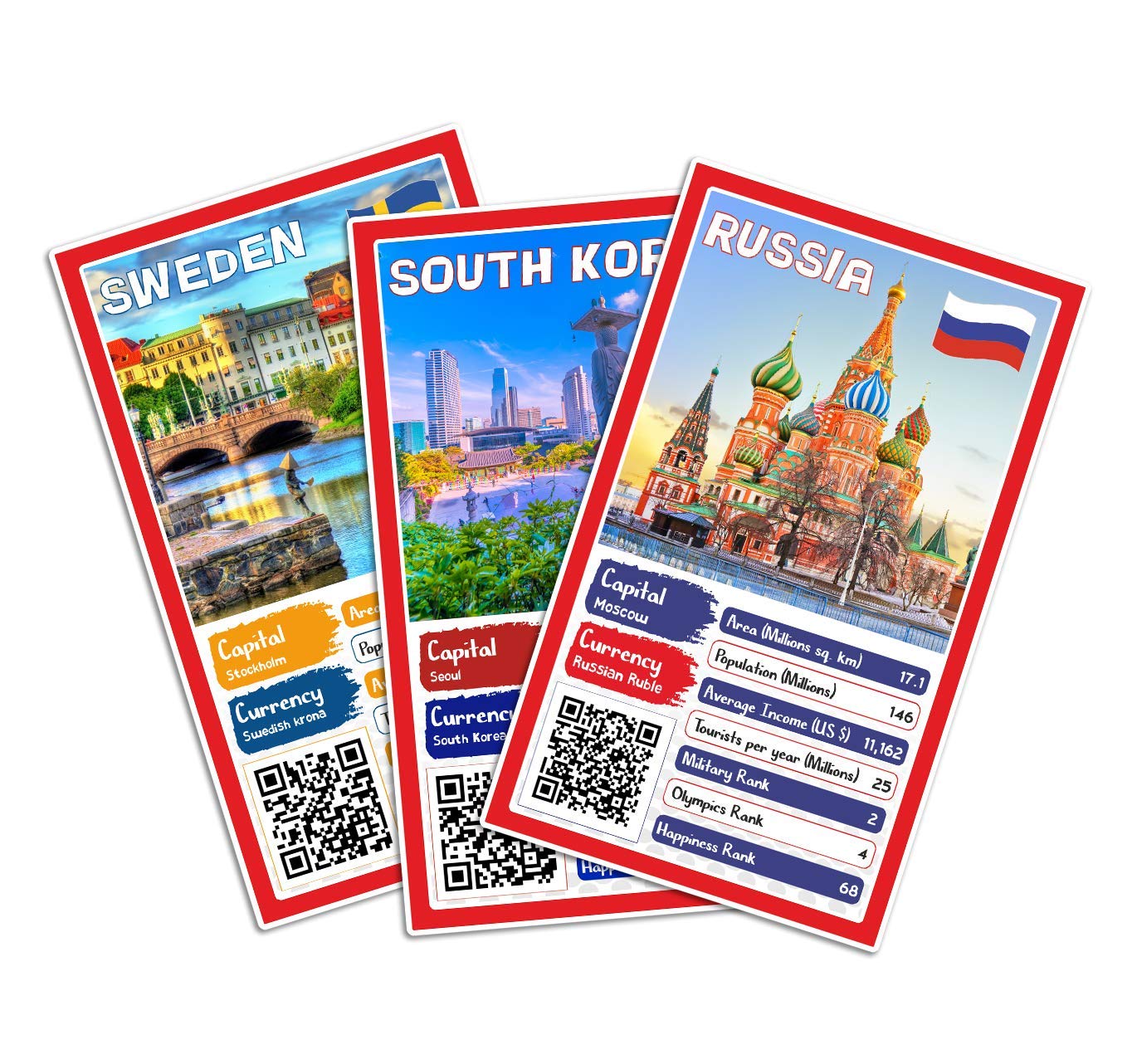 Kaizen Microlessons Smart Cards To Enhance General Awareness For Age 6-15, Learn While Playing, General Knowledge For Kids, (Com