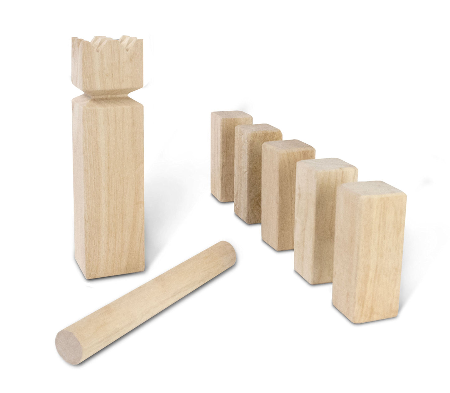 Yard Games Kubb Premium Size Outdoor Tossing Game With Carrying Case, Instructions, And Boundary Marker (Standard)