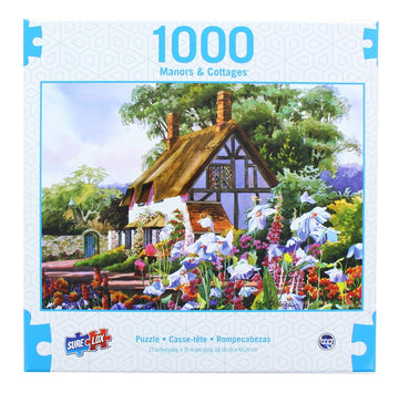 The Canadian Group 1000 Piece Jigsaw Puzzle - Manors & Cottages April Cottage